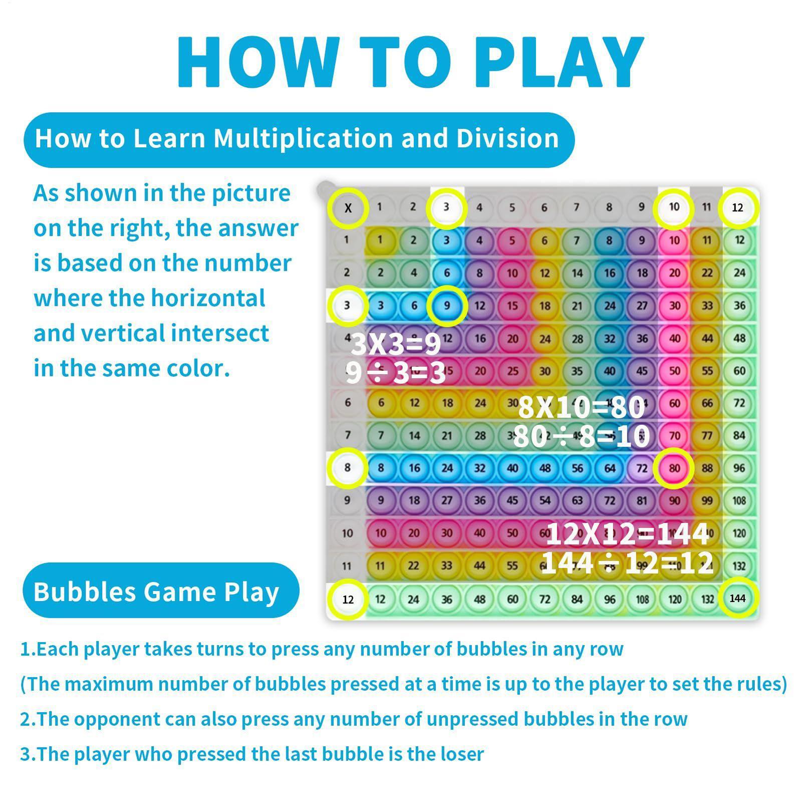 Multiplication Push Button Boa - Kids Toys Learning recension och pris