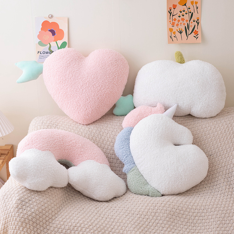 Soft Plush Rainbow Smile Pink  - Unicorn Stuffed Toy recension och pris