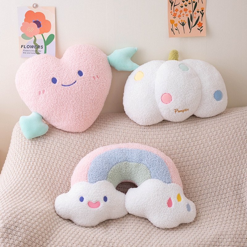 Soft Plush Rainbow Smile Pink  - Unicorn Stuffed Toy recension och pris