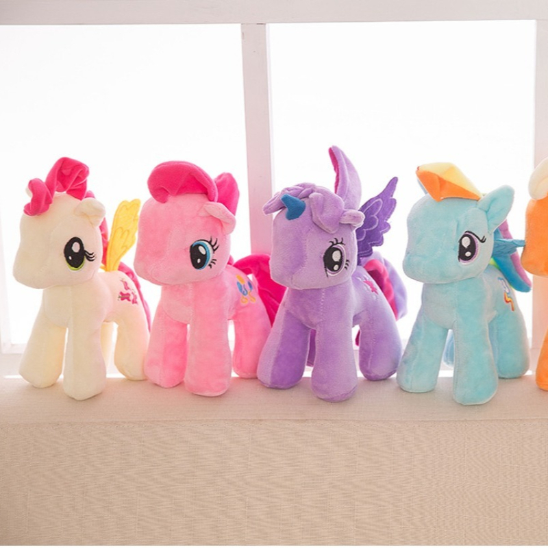Kawaii Cute 25cm My Little Pon - Unicorn Stuffed Toy recension och pris