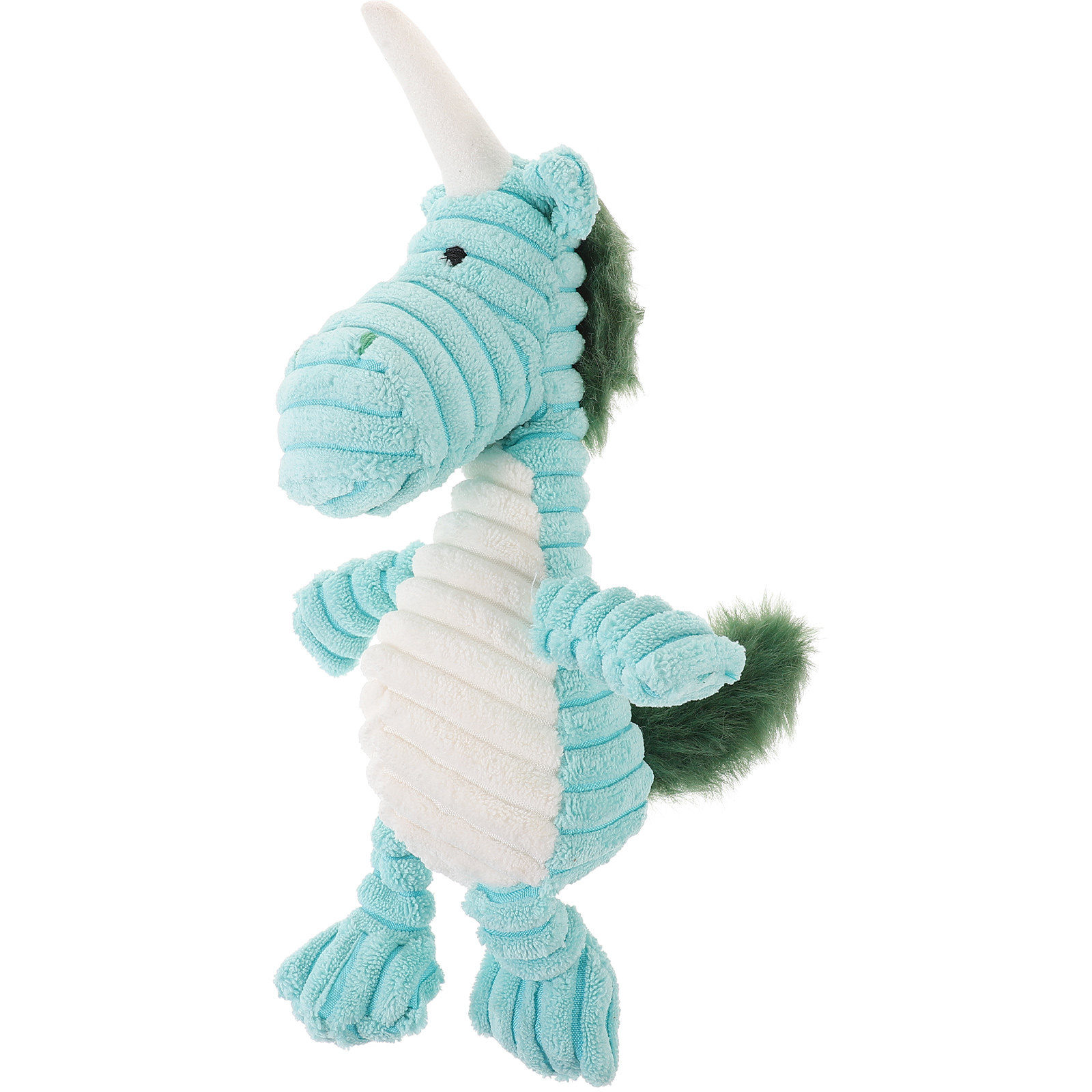 Striped Unicorn Plush Squeaky  - Unicorn Stuffed Toy recension och pris