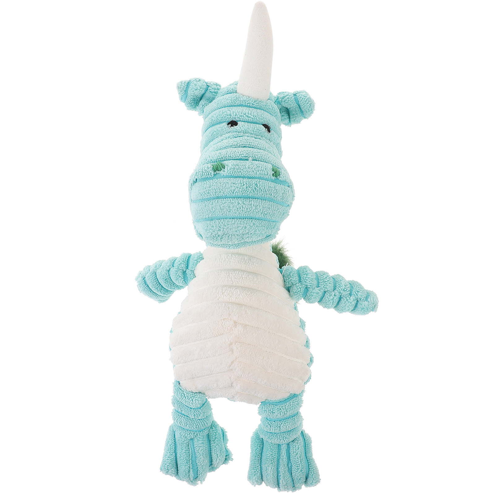 Striped Unicorn Plush Squeaky  - Unicorn Stuffed Toy recension och pris