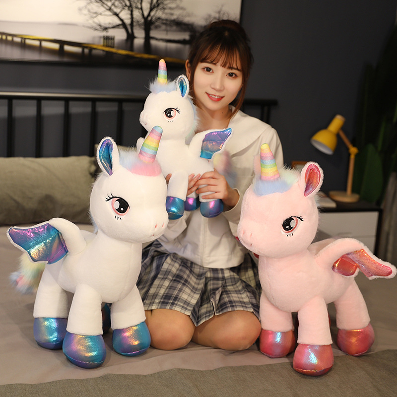 Rainbow Pegasus Unicorn Plush  - Unicorn Stuffed Toy recension och pris