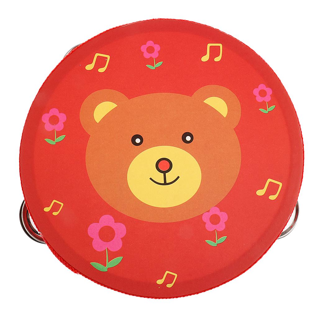 Hand Bell Wooden Tambourine Pe - Kids Toys Learning recension och pris