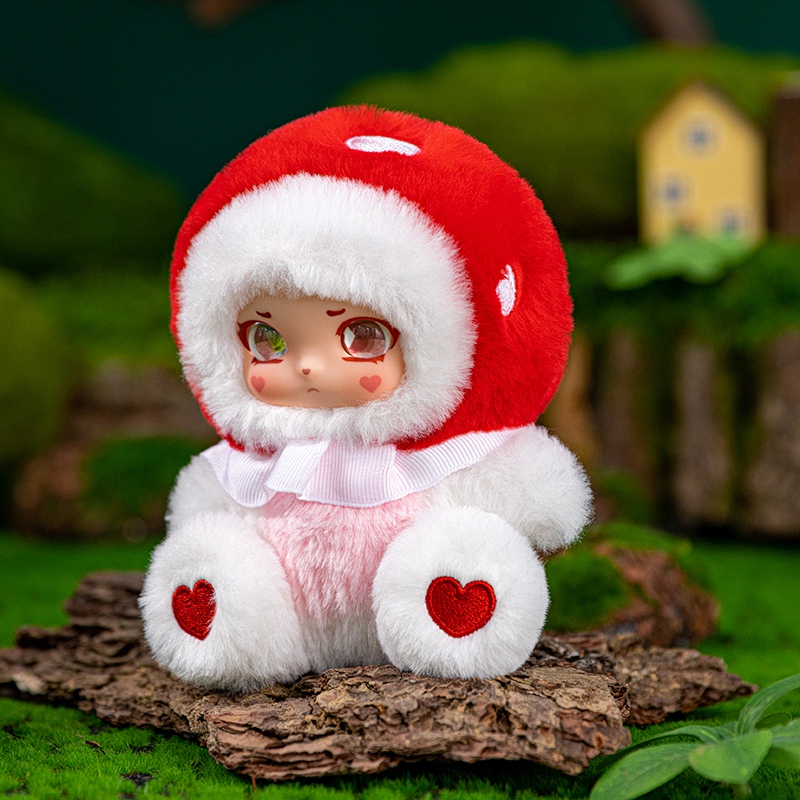 14cm Mushroom Girl Vinyl Plush - Kids Toys Bag recension och pris