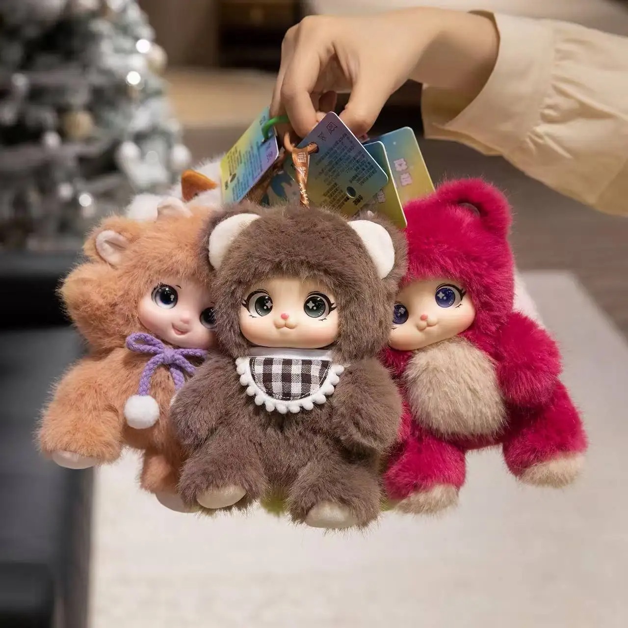 18cm /Kawaii Cute Animals Viny - Kids Toys Bag recension och pris