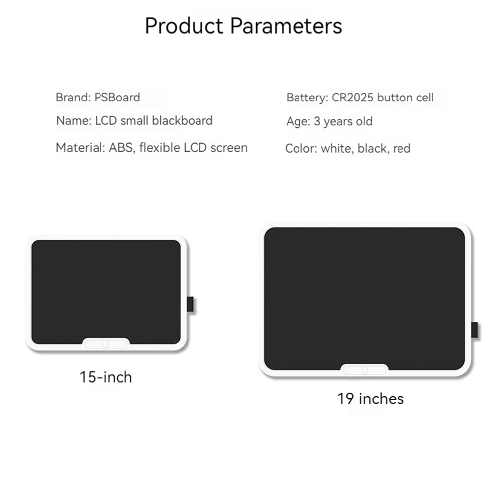15/19 Inches LCD Writing Table - Kids Toys Learning recension och pris