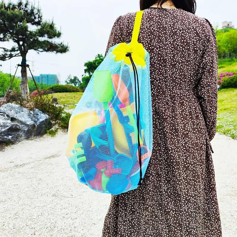 Large Capacity Portable Mesh B - Kids Toys Bag recension och pris
