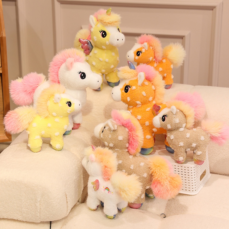 25/30CM Sunshine and Rainbow H - Unicorn Stuffed Toy recension och pris