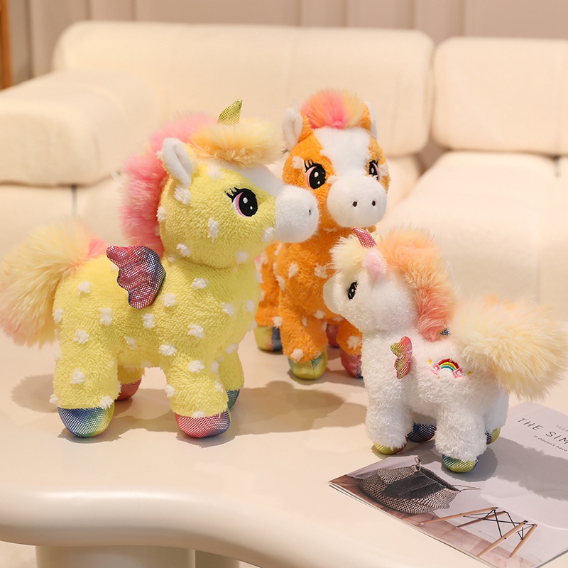 25/30CM Sunshine and Rainbow H - Unicorn Stuffed Toy recension och pris
