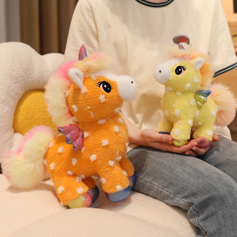 25/30CM Sunshine and Rainbow H - Unicorn Stuffed Toy recension och pris