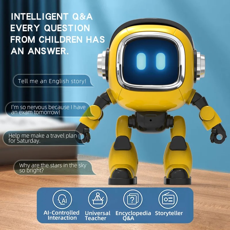 Robot Interactive Educational  - Kids Toys Learning recension och pris