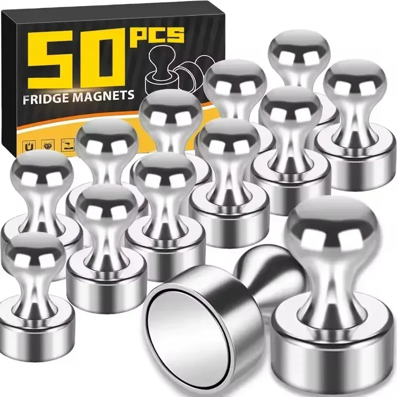 1-50Pcs Metal Magnetic Pins Ne - Magnetic Drawing Board recension och pris