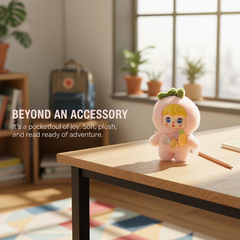 Cute Fruit Plush Doll Keychain - Kids Toys Bag recension och pris