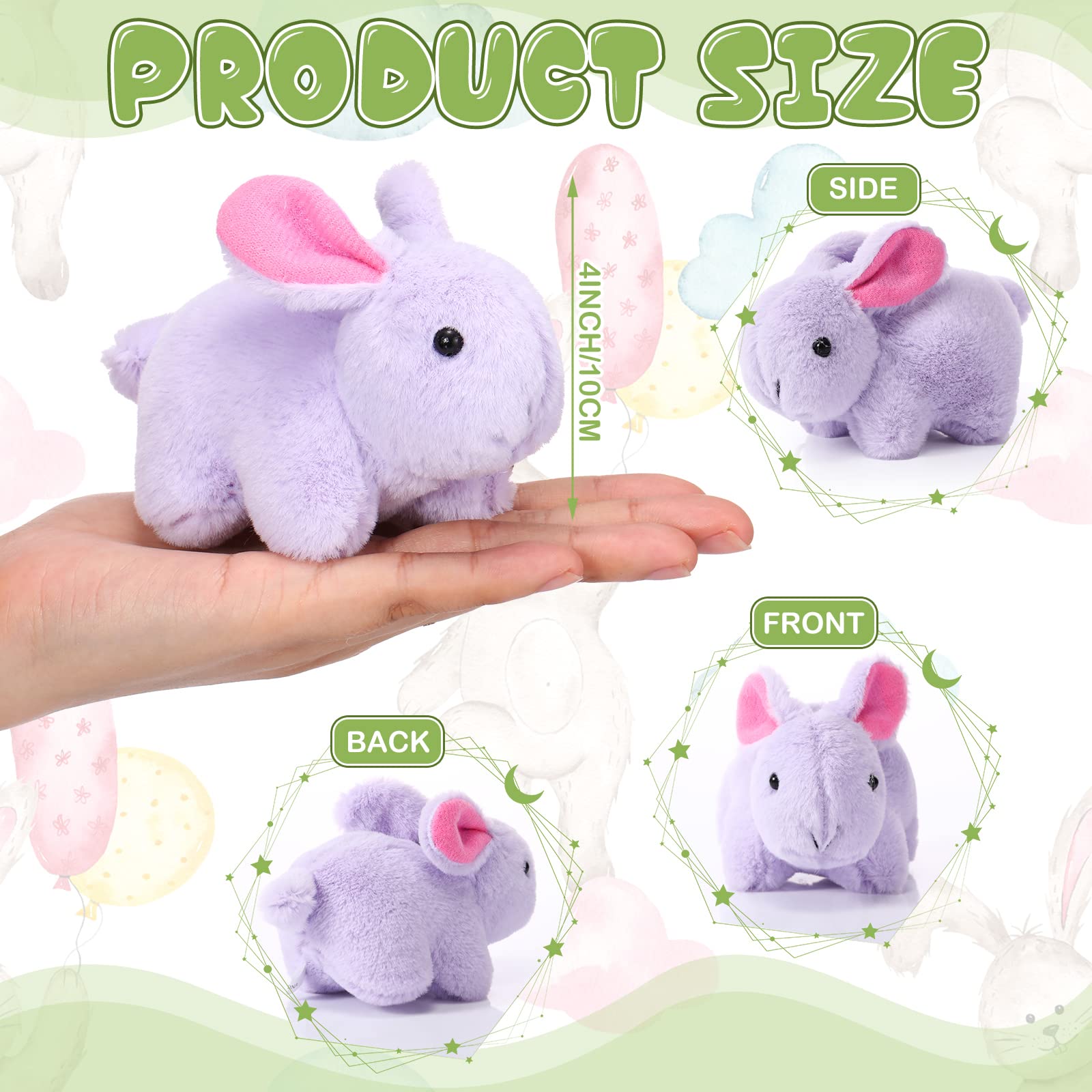Bunny Stuffed Animal Bulk Mini - Unicorn Stuffed Toy recension och pris