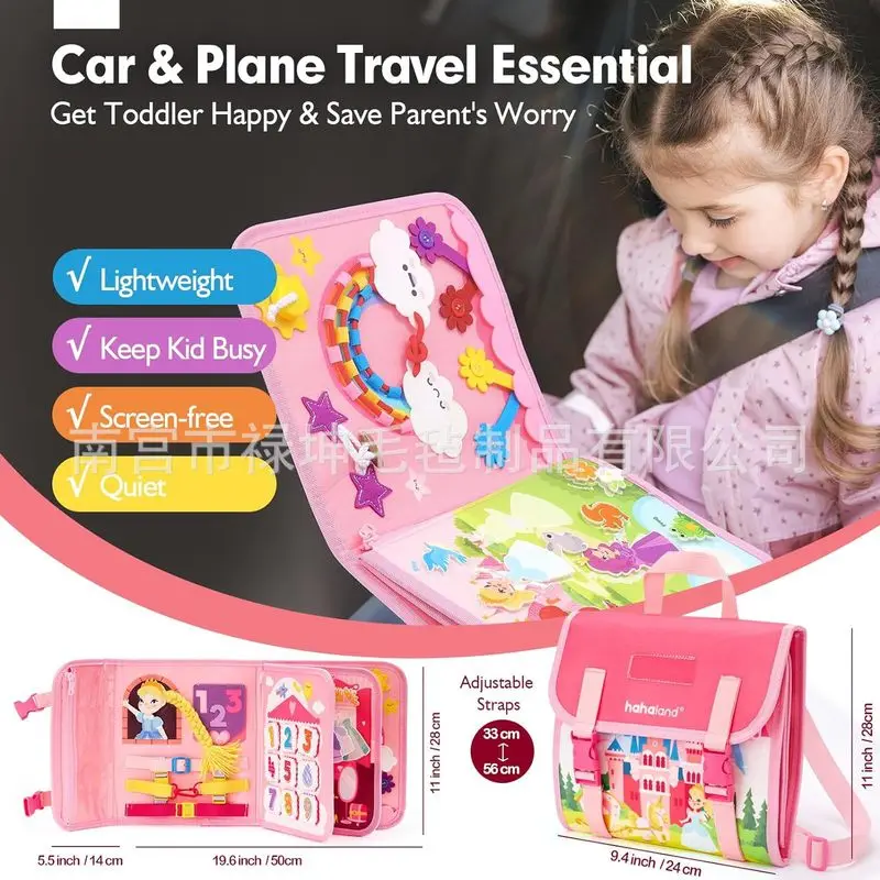 Princess Montessori Felt Busy  - Kids Toys Learning recension och pris