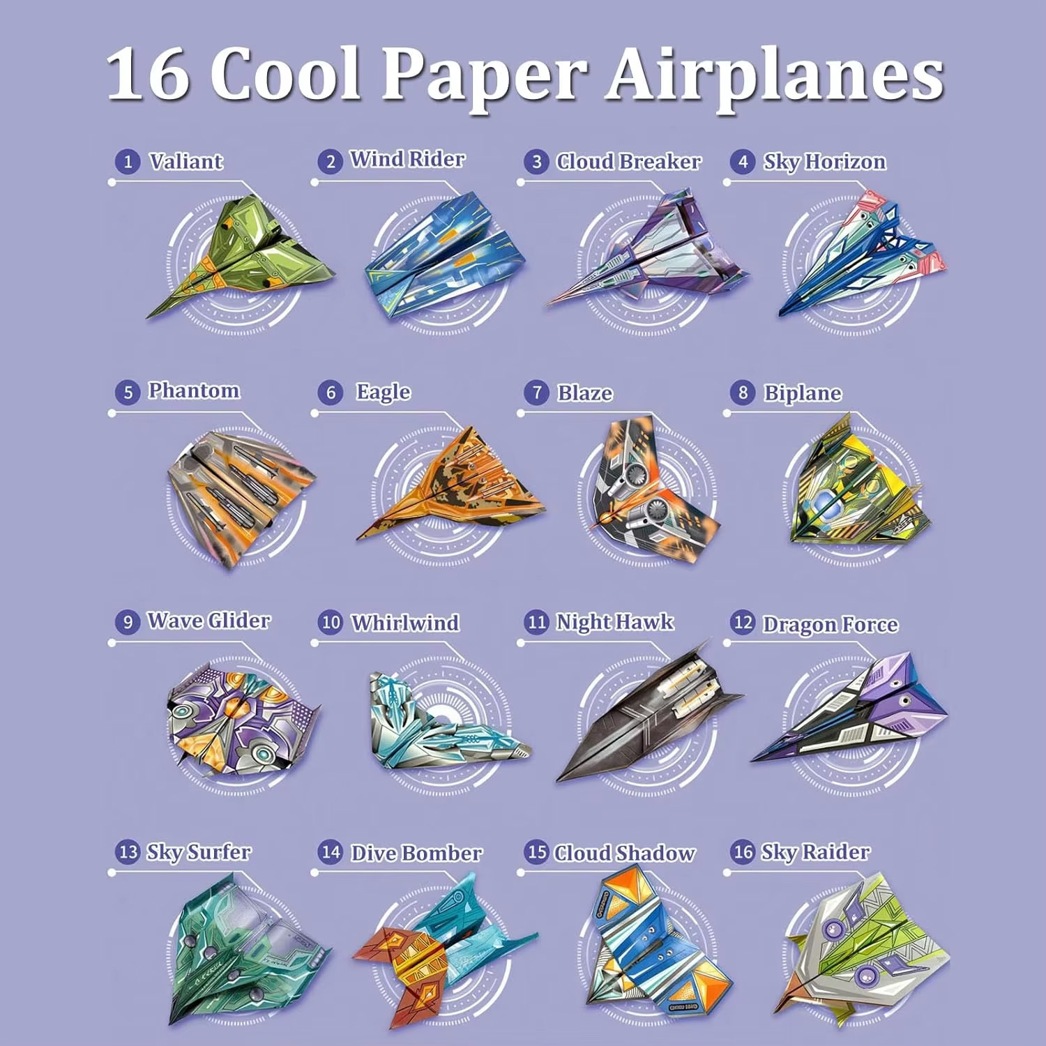 Kids Paper Airplane Craft Kit  - Kid Toys And Craft recension och pris