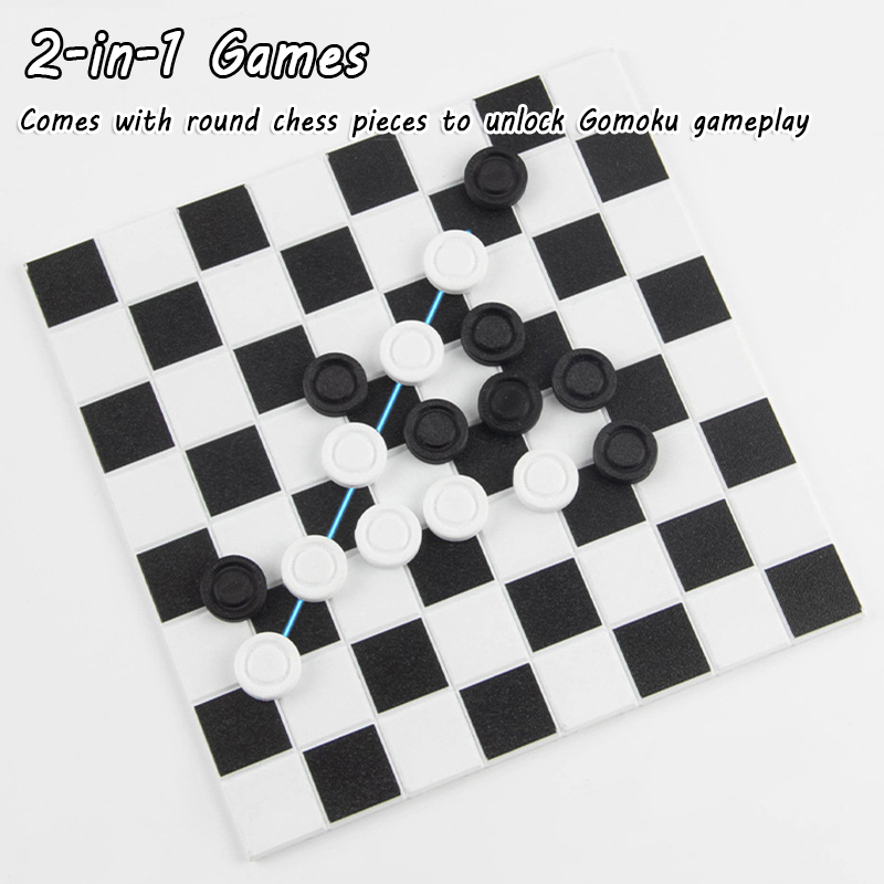 2 in 1 Portable Chess Game Set - Sandbox Play Set recension och pris